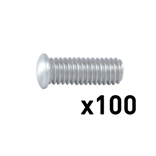 [063983] Threaded studs AlMg3 M8×16 mm ARCPULL, 100 pcs (063983, GYS)