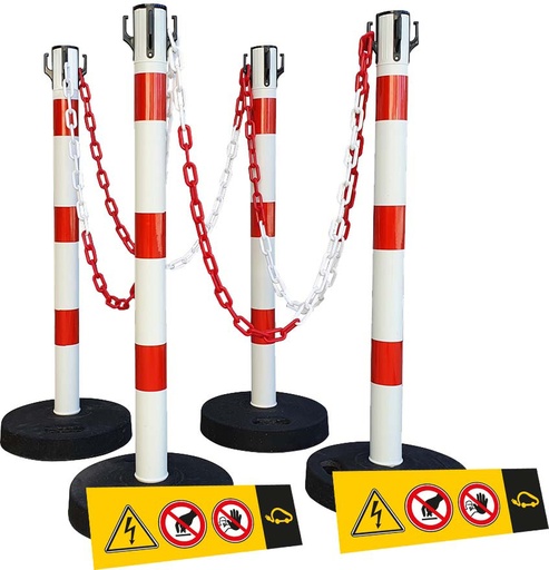 [064409] Exclusion zone kit for electric / hybrid vehicles (064409, GYS)