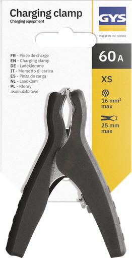 [071889] Krovimo gnybtas 60 A-XS, juodas (071889, GYS)