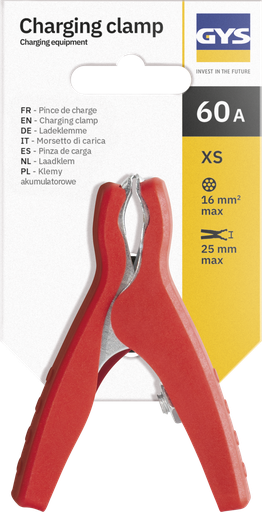 [071896] Krovimo gnybtas 60 A-XS, raudonas (071896, GYS)