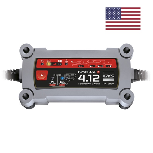 [072701] Battery charger GYSFLASH S 4.12 - 110V - US (072701, GYS)