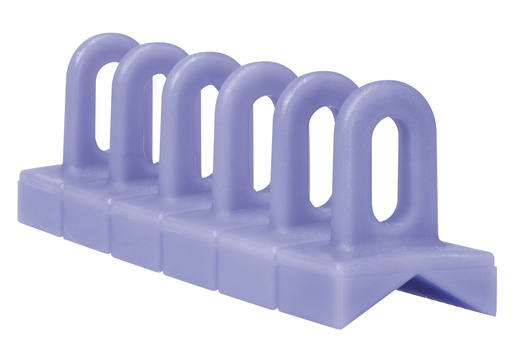 [082892] Violetiniai kampiniai plastikiniai žiediniai strypeliai 6x35x156 mm, komplektas (3 vnt.) (082892, GYS)