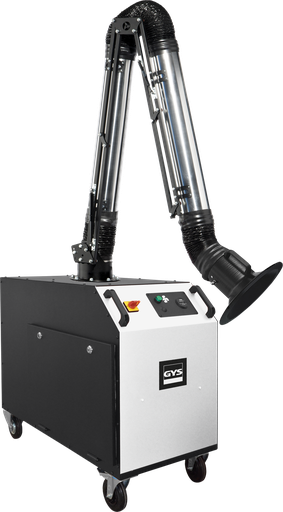[088375] Welding fume extractor EVO 2.2 RE with external exhaust, 230 V + 3 m arm (088375, GYS)
