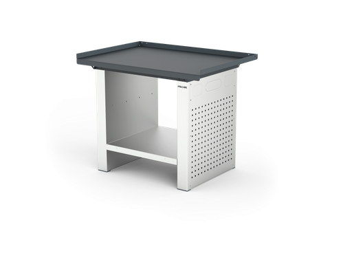 [ELFC-100-A1G] MONO workbench, fixed height, closed sides, anti-fall top, shelf 600 mm, 1000 mm, Filcar (ELFC-100-A1G, FILCAR)