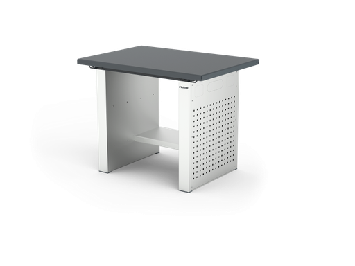 [ELFC-100-A2M] MONO workbench, fixed height, closed sides, flat top, shelf 300 mm, 1000 mm, Filcar (ELFC-100-A2M, FILCAR)