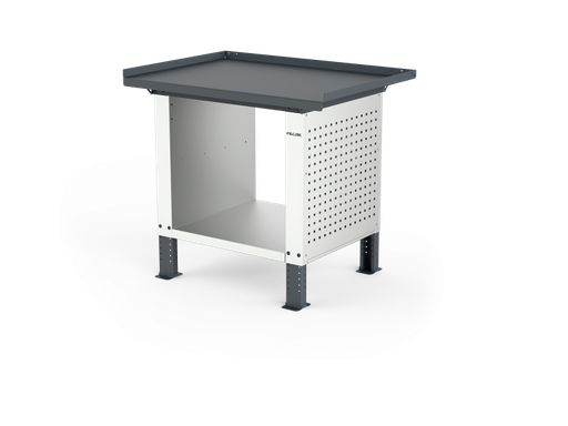 [ELRC-100-A1G] MONO workbench, adjustable height, closed sides, anti-fall top, shelf 600 mm, 1000 mm, Filcar (ELRC-100-A1G, FILCAR)