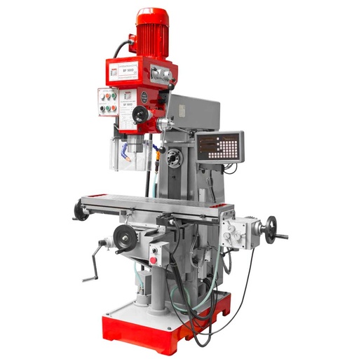 [BF500DDRO_400V] Universal drilling-milling machine BF500DDRO with 3-axis DRO, 400 V (BF500DDRO_400V, HOLZMANN)