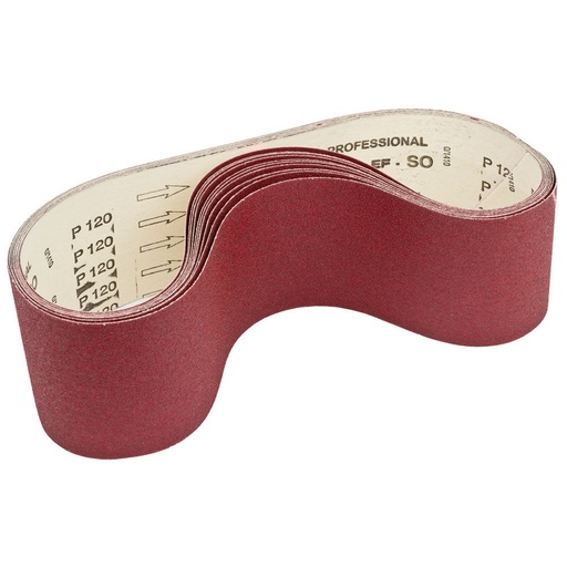 [SB2600PSET] Sanding belt set 150 mm, 10 pcs: 1xK60, 3xK80/K100/K120 (SB2600PSET, HOLZMANN)