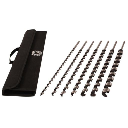 [SBS7TLG] Auger bit set for wood, 7 pcs (SBS7TLG, HOLZMANN)