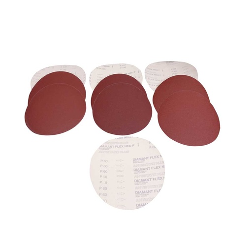 [STKTSM250SET] Šlifavimo diskų rinkinys Ø254 1xK60 3xK80 3xK100 3xK120 (STKTSM250SET, HOLZMANN)