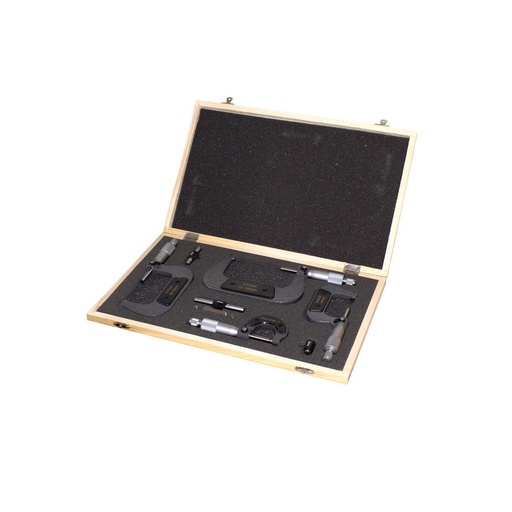 [BMS4] Outside micrometers set (BMS4, HOLZMANN)