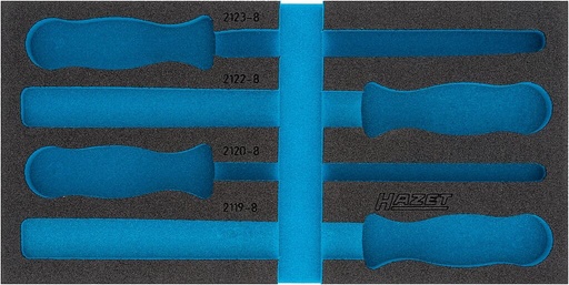 [163-426L] Two-component foam tool insert 342×177×38 mm (163-426L, HAZET)