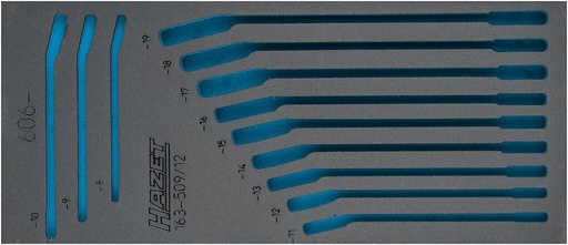 [163-509L] 2-component soft foam insert (163-509L, HAZET)