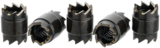 [1967-01/5] Replacement crowns for spot weld cutter 1967, 5 pcs (1967-01/5, HAZET)