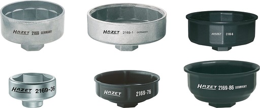 [2169/6] Oil filter wrench set (2169/6, HAZET)