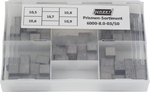 [6000-8.0-03/50] Prizmių rinkinys dinamometriniam raktui (6000-8.0-03/50, HAZET)