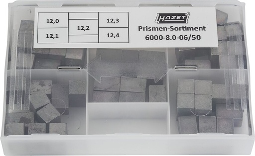 [6000-8.0-06/50] Prizmių rinkinys dinamometriniam raktui (6000-8.0-06/50, HAZET)