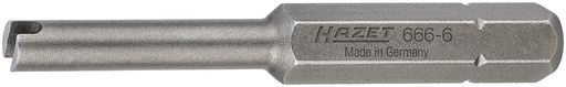 [666-6] Screwdriver bit (666-6, HAZET)