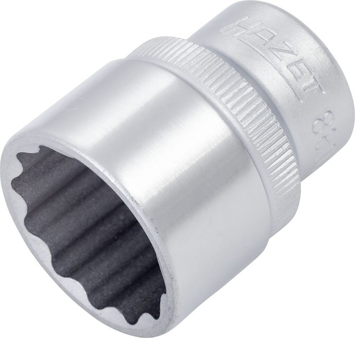 [880Z-19] Socket 12-point 19 mm, 3/8 in. drive (880Z-19, HAZET)