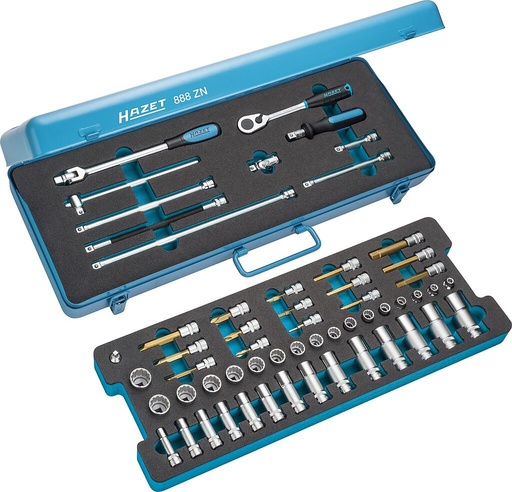 [888ZN] Socket set (888ZN, HAZET)