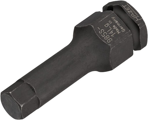[985S-14LG] Impact bit socket, long (985S-14LG, HAZET)