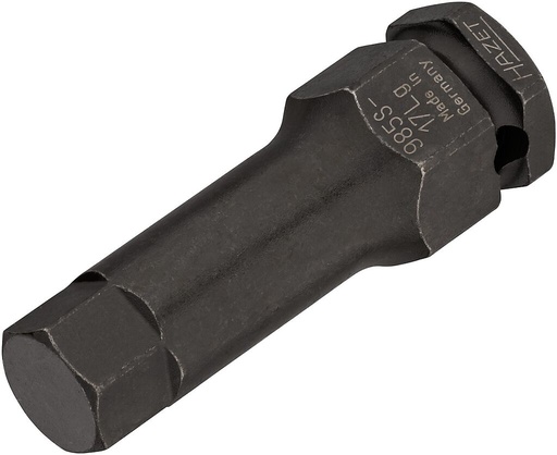 [985S-17LG] Impact bit socket, long (985S-17LG, HAZET)