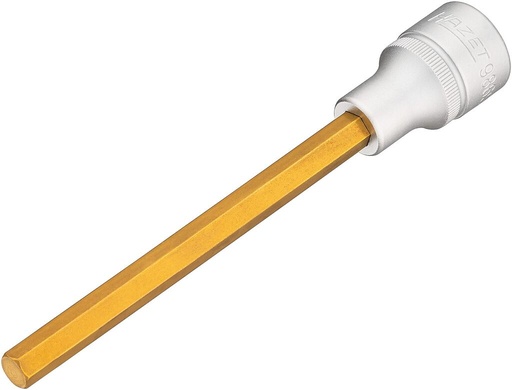 [986SL-8] Hex bit socket 8 mm, 1/2 in. drive, extra long (986SL-8, HAZET)
