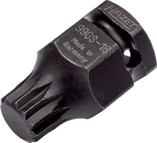 [990S-16] Impact screwdriver socket (990S-16, HAZET)