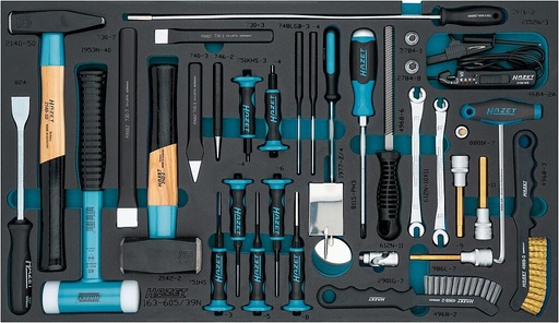 [163-605/39N] Tool assortment (163-605/39N, HAZET)