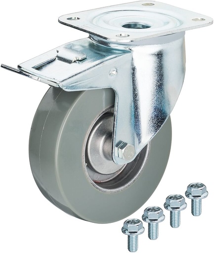 [179ESD-011] Swivel castor with brake, ESD (179ESD-011, HAZET)