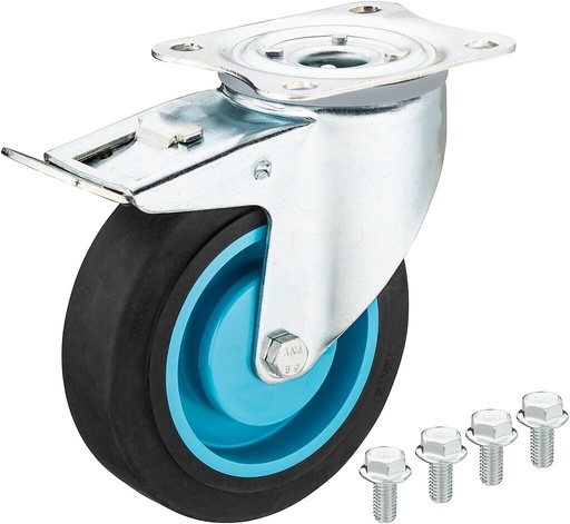 [179N-011A] Swivel castor with brake (179N-011A, HAZET)