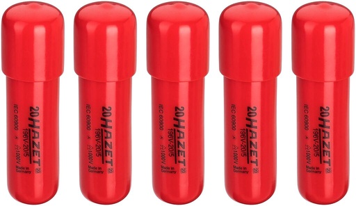 [196V-20/5] Self-clamping end caps, 1000 V (196V-20/5, HAZET)