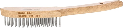 [2130-1] Wire brush, 3 rows (2130-1, HAZET)