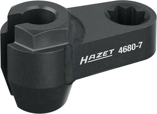 [4680-7] Exhaust probe socket, size 14 mm, length 66 mm (4680-7, HAZET)