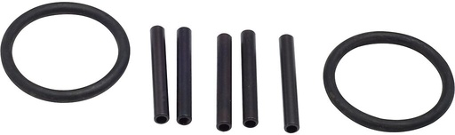 [4900-02/7] Spring compressor spare parts set, 5 pins and 2 O-rings, 6 mm (4900-02/7, HAZET)