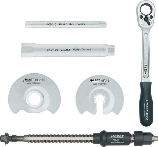 [4902/6] Inside spring vice set, 6 pieces (4902/6, HAZET)