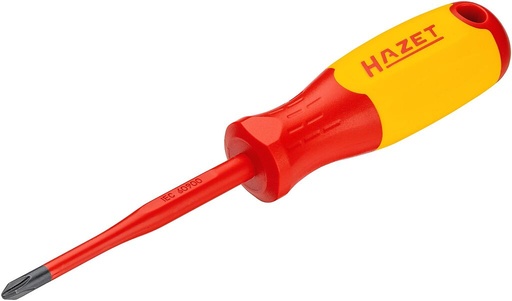 [811KV-PH2] Cross-head screwdriver for electricians, with protective insulation, PH2 (811KV-PH2, HAZET)