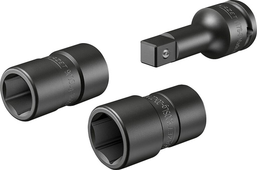 [900SLG-1822/3] FORD wheel bolt socket set, 3 pieces, 1/2 in. (900SLG-1822/3, HAZET)