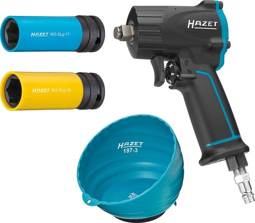 [9012M/4] Impact wrench set (9012M/4, HAZET)