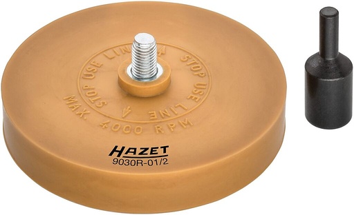 [9030R-01/2] Eraser disc for decals and adhesive residue, 89 mm (9030R-01/2, HAZET)
