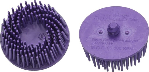 [9033-11-036/2] Atsarginių šerinių šlifavimo diskų komplektas, violetinis, grūdėtumas 36, 2 vnt. (9033-11-036/2, HAZET)