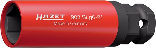 [903SLG6-21] Smūginė galvutė 1/2″, išorinis šešiakampis, 21 mm, 87 mm (903SLG6-21, HAZET)