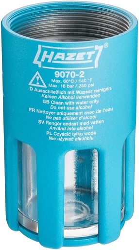 [9070-02-04/3] Mist oiler housing (9070-02-04/3, HAZET)