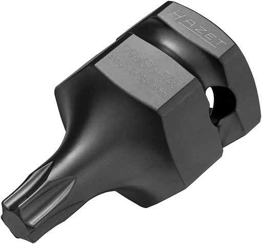 [995S6-T45] Smūginė galvutė 1/2″ su vidiniu TORX T45, trumpa, 43 mm (995S6-T45, HAZET)