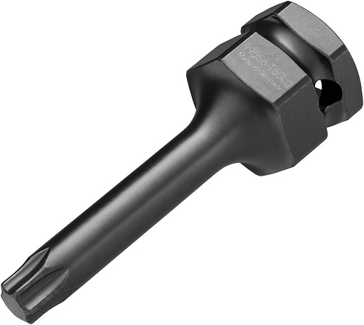 [995S6-T50LG] Smūginė galvutė 1/2″ su vidiniu TORX T50, ilga, 75 mm (995S6-T50LG, HAZET)