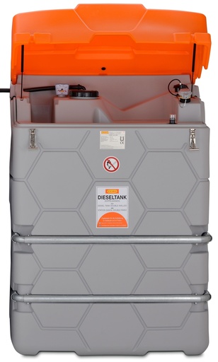 [10544] CUBE-Tank 2500 l diesel, extension II, indoor (10544, CEMO)