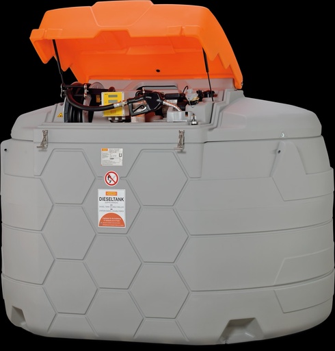 [11323] CUBE 5000 l diesel tank, outdoor, Premium Plus 20 (11323, CEMO)