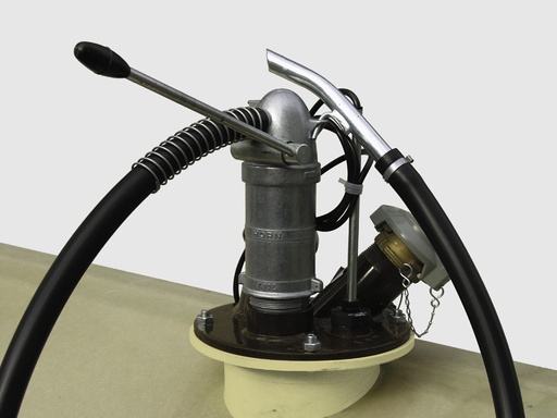 [1452] Dyzelino rankinis siurblys 25 l/min, 1,5 m žarna ir kolektorius, siurbimo vamzdis 1450 mm, 0,25 l per taktą 1452, CEMO