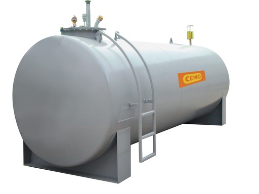 [7378] Plieninis dyzelino pildymo stoties bakas 10000 l, DIN 6616/D (7378, CEMO)