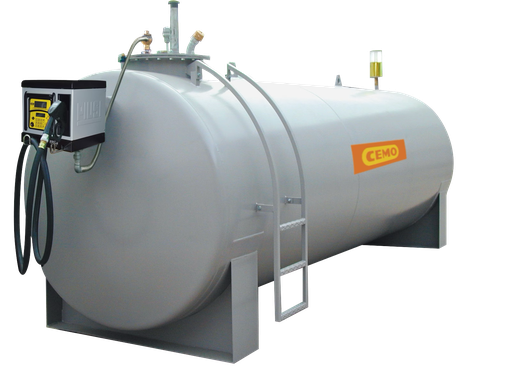 [11942] Steel tank 5000 l, DIN EN 12285-2, with CUBE 70 MC50 (11942, CEMO)